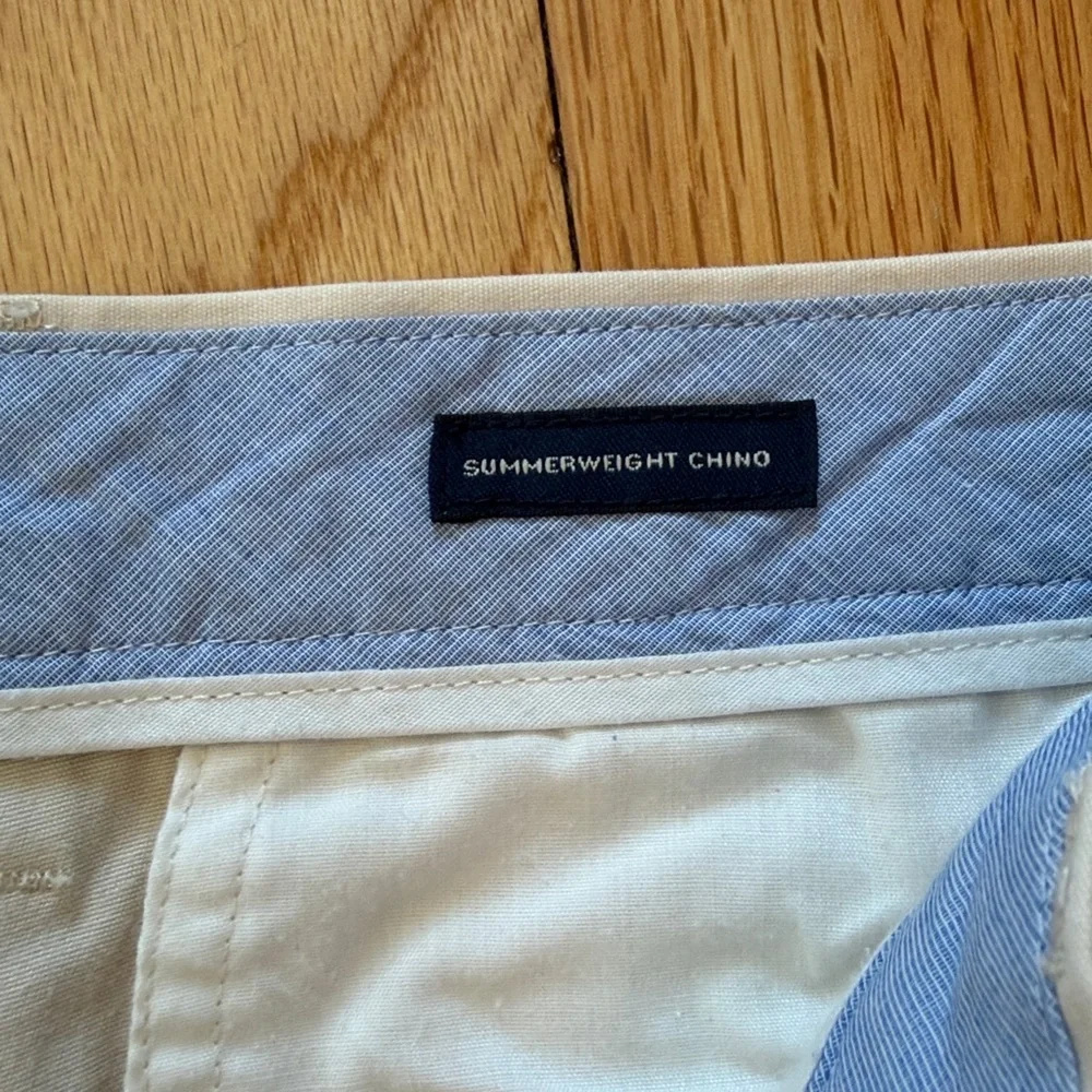 Men's J. Crew summer weight chino.  Size 34/30.